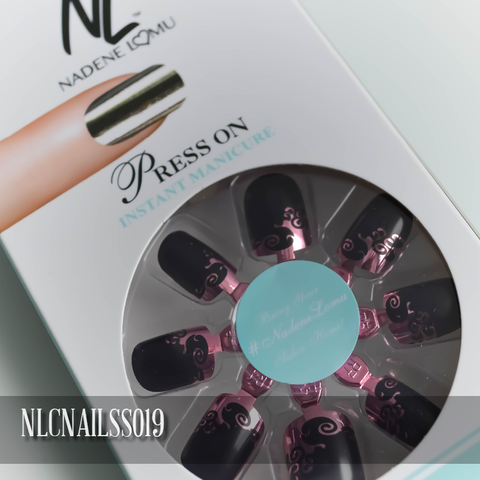 NLC Press On Manicure Single Design Style SS019