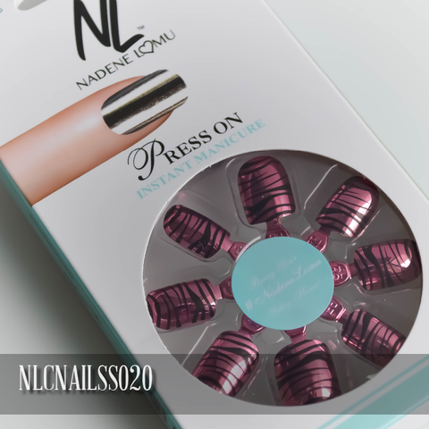 NLC Press On Manicure Single Design Style SS020
