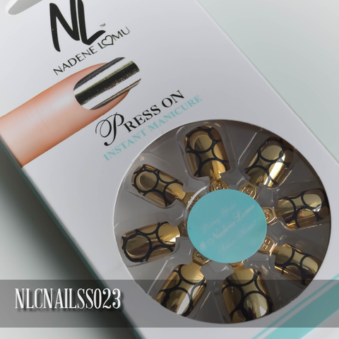 NLC Press On Manicure Single Design Style SS023