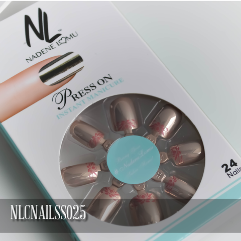 NLC Press On Manicure Single Design Style SS025