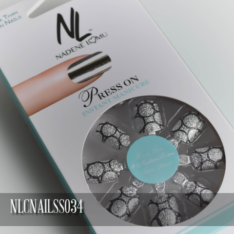 NLC Press On Manicure Single Design Style SS034