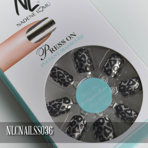 NLC Press On Manicure Single Design Style SS036