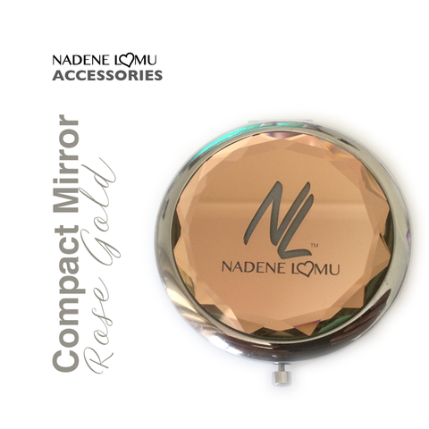 #NLC Magnifying Mirror Compact Rose Gold