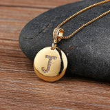 Gorgeous Gold Initial Pendant Necklace